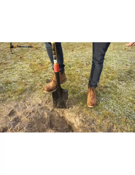 3 - Vanga da giardino con manico a D in fibra serie K Cat-Caterpillar K10-105