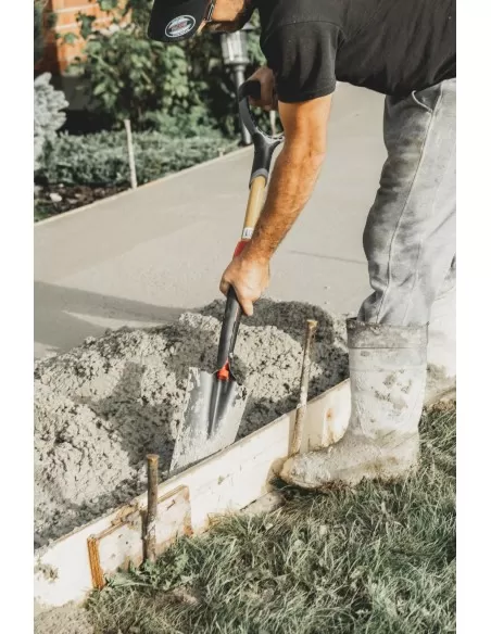 2 - Vanga da drenaggio con manico a D in fibra serie K Cat - Caterpillar K10-106