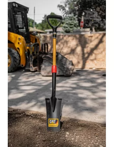 4 - Vanga da drenaggio con manico a D in fibra serie K Cat - Caterpillar K10-106