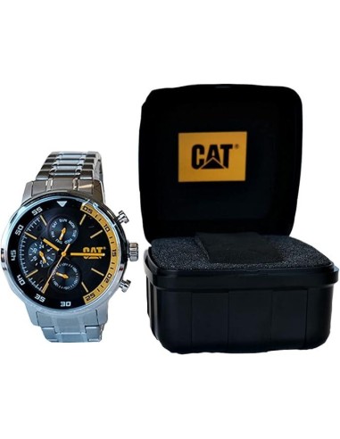 3 - Orologio sail in acciaio inossidabile 46mm 100mt cat - caterpillar ak.149.11.127