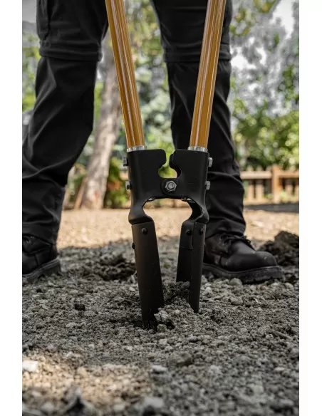 4 - Pala scava buche manico fibra lama da 12,5cm serie K Cat - Caterpillar K13-100