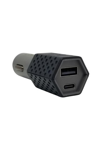 2 - Box da 18 pezzi di adattatore per USB Dual da auto Cat - Caterpillar-2USBDC-PDG