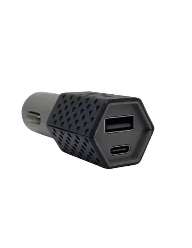 2 - Box da 18 pezzi di adattatore per USB Dual da auto Cat - Caterpillar-2USBDC-PDG