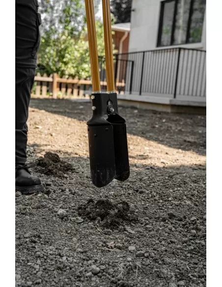 5 - Pala scava buche manico fibra lama da 12,5cm serie K Cat - Caterpillar K13-100