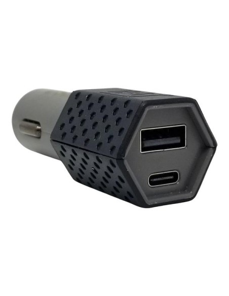 3 - Box da 18 pezzi di adattatore per USB Dual da auto Cat - Caterpillar-2USBDC-PDG