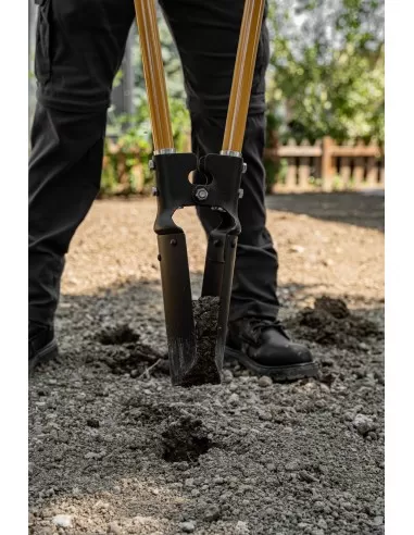 6 - Pala scava buche manico fibra lama da 12,5cm serie K Cat - Caterpillar K13-100