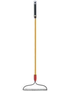 1 - Rastrello ad arco a 16 denti manico in fibra serie K Cat - Caterpillar K15-150