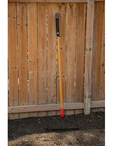 2 - Rastrello ad arco a 16 denti manico in fibra serie K Cat - Caterpillar K15-150