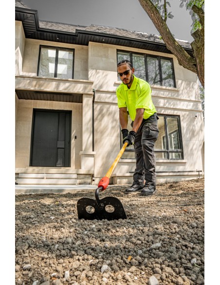 4 - Zappa per terra e malta manico in fibra serie K Cat - Caterpillar K16-150