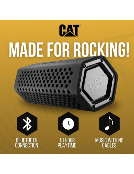 6 - Speaker portatile da cantiere bluetooth Cat - Caterpillar-BT-SPK