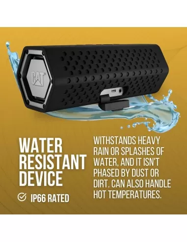 7 - Speaker portatile da cantiere bluetooth Cat - Caterpillar-BT-SPK