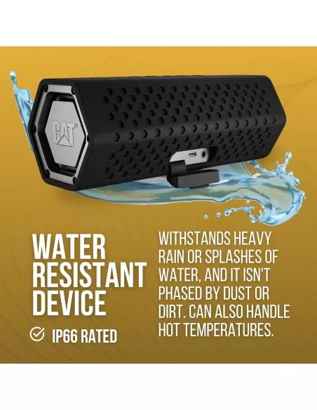 7 - Speaker portatile da cantiere bluetooth Cat - Caterpillar-BT-SPK