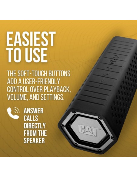 8 - Speaker portatile da cantiere bluetooth Cat - Caterpillar-BT-SPK