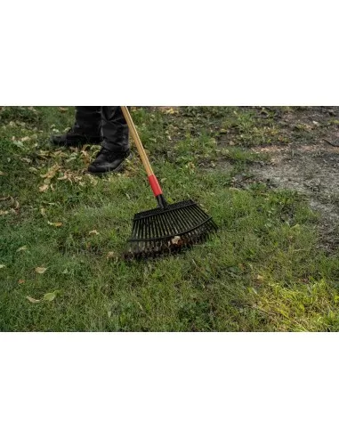 4 - Rastrello giardinaggio 26 denti manico in fibra serie K Cat-Caterpillar K19-151