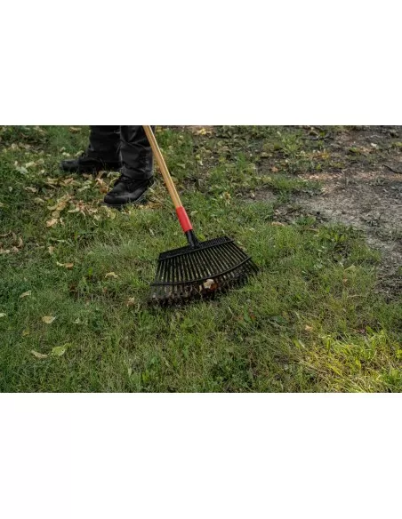 4 - Rastrello giardinaggio 26 denti manico in fibra serie K Cat-Caterpillar K19-151