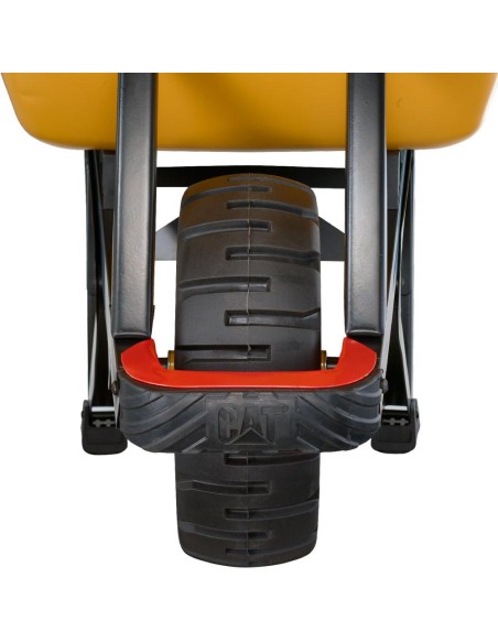 2 - Carriola manuale vasca in acciaio 100lt 500kg serie K Cat - Caterpillar K22-000