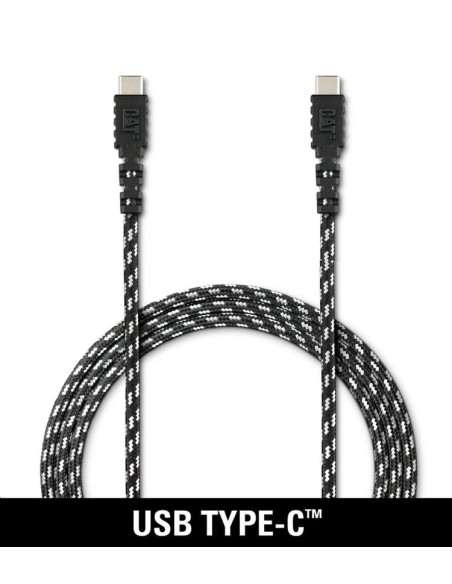 3 - Box da 15 pezzi da USB-C a USB-C Nylon intrecciato Cat - Caterpillar-PC-C2CG