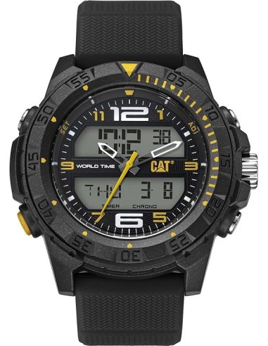 1 - Orologio Basecamp in plastica cinturino silicone Cat - Caterpillar MC.155.21.137