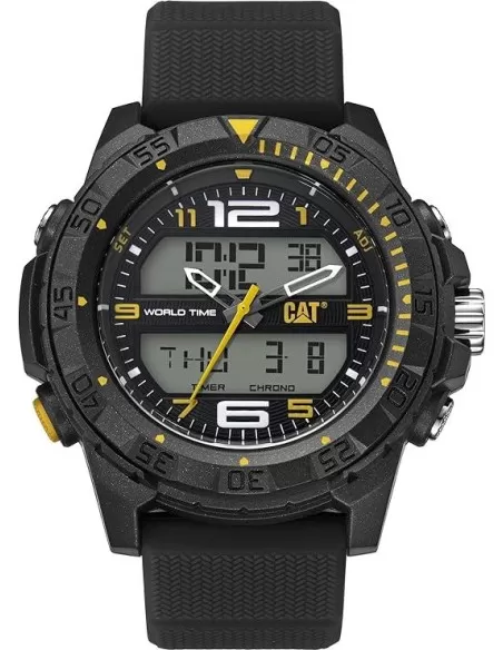 1 - Orologio Basecamp in plastica cinturino silicone Cat - Caterpillar MC.155.21.137