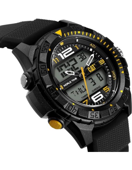 3 - Orologio Basecamp in plastica cinturino silicone Cat - Caterpillar MC.155.21.137