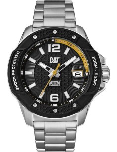 1 - Orologio Shockmaster Evo in acciaio 46.5mm 200mt Cat - Caterpillar SJ.141.11.131