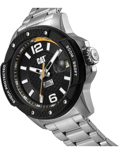2 - Orologio Shockmaster Evo in acciaio 46.5mm 200mt Cat - Caterpillar SJ.141.11.131