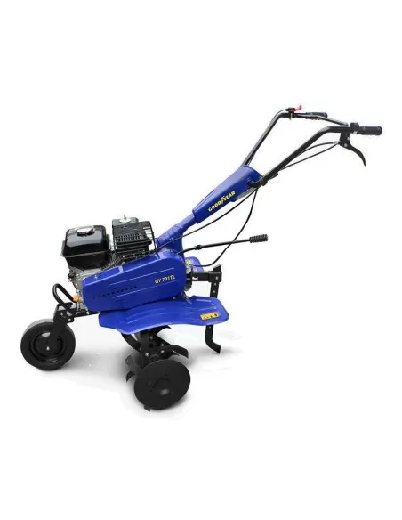1 - Motozappa motore a scoppio benzina 212cc 7hp fresa 80cm Goodyear gy701tl