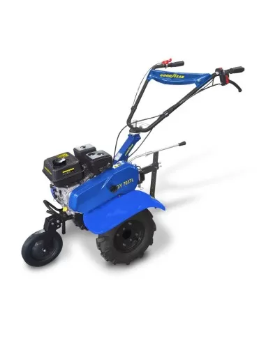 1 - Motozappa a scoppio 208cc 7hp fresa 80cm include rincalzatore Goodyear gy703tl