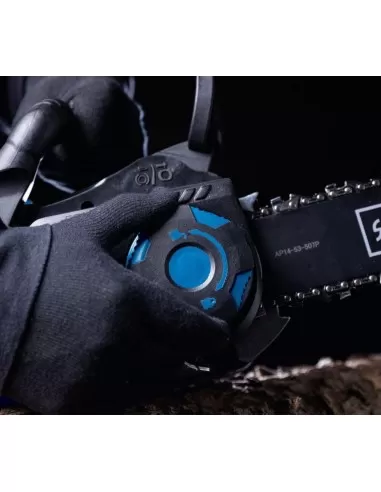 Motosega 2x20v 4 batteria 4.0Ah doppio caricatore ixes Scheppach bc-cs355duo-x