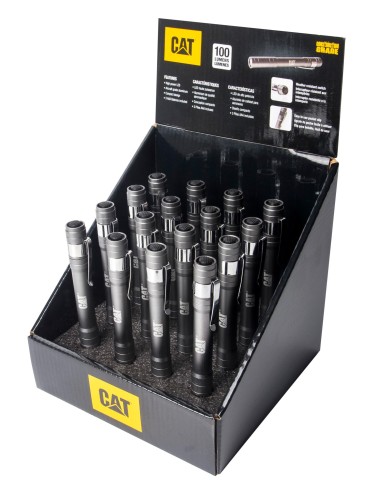 1 - Box 16 torce tascabile a penna a Led 100lm a Led Cat - Caterpillar CT221016