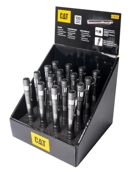 1 - Box 16 torce tascabile a penna a Led 100lm a Led Cat - Caterpillar CT221016