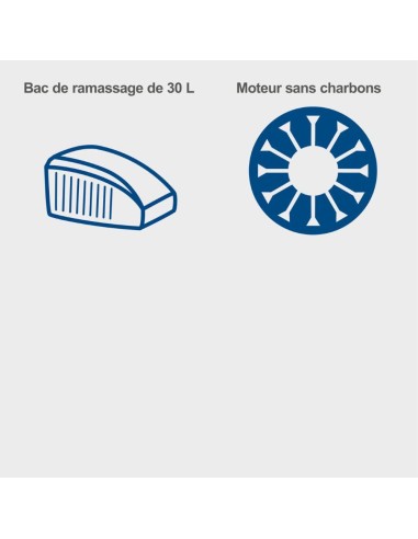 Rasaerba 20v 32cm 1 batteria 2.0Ah e caricabatteria ixes Scheppach bc-mp320-x