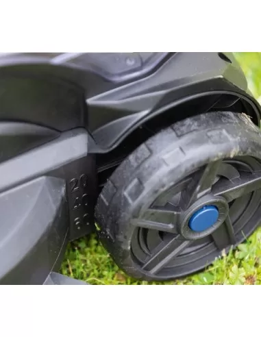 5 - Rasaerba 20v 32cm 2 batterie 2.0Ah e caricabatteria ixes Scheppach bc-mp320-x