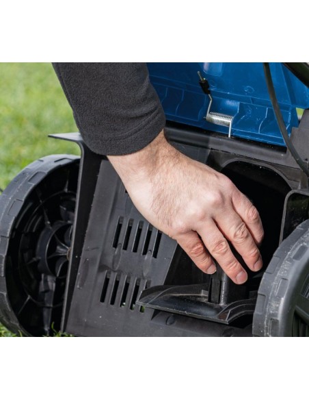 Rasaerba 20v 32cm 2 batterie 2.0Ah e caricabatteria ixes Scheppach bc-mp320-x