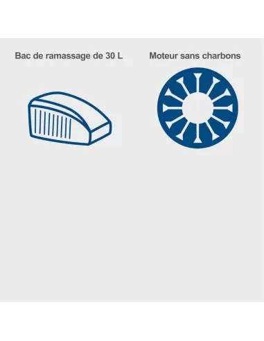 9 - Rasaerba 20v 32cm 2 batterie 2.0Ah e caricabatteria ixes Scheppach bc-mp320-x