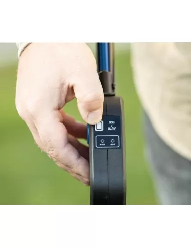 4 - Rasaerba 43cm 2 batterie 4.0Ah e doppiocaricabatterie ixes Scheppach bc-mp430-x