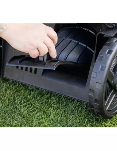 7 - Rasaerba 43cm 2 batterie 4.0Ah e doppiocaricabatterie ixes Scheppach bc-mp430-x