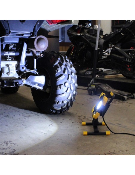 5 - Faretto da lavoro con supporto 3000lm Led cavo 3mt Cat - Caterpillar CT3550EU