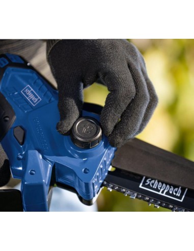 Potatore 20v 2 batterie 2.0Ah e caricabatteria ixes Scheppach bc-ps150-x