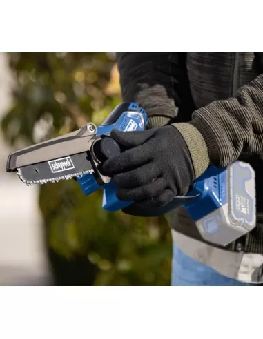 5 - Potatore 20v 2 batterie 4.0Ah e caricabatteria ixes Scheppach bc-ps150-x