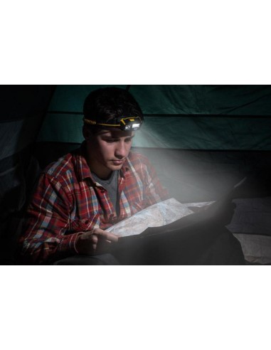 2 - Lampada torcia frontale ABS batteria AAA 250lm Led Cat - Caterpillar CT4120