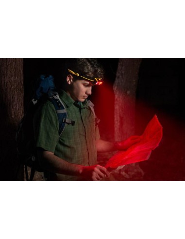 5 - Lampada torcia frontale ABS batteria AAA 250lm Led Cat - Caterpillar CT4120