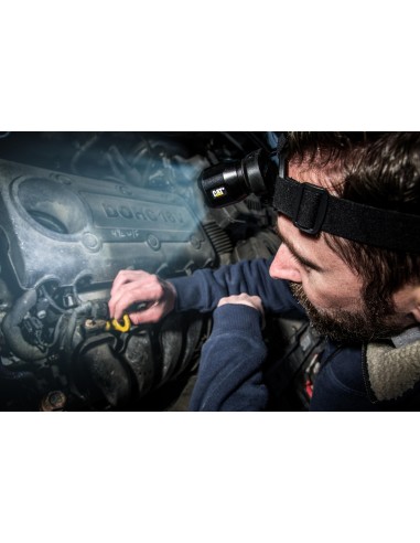 3 - Lampada torcia frontale a batteria AAA 220lm Led Cat - Caterpillar CT4200