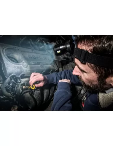 3 - Lampada torcia frontale a batteria AAA 220lm Led Cat - Caterpillar CT4200