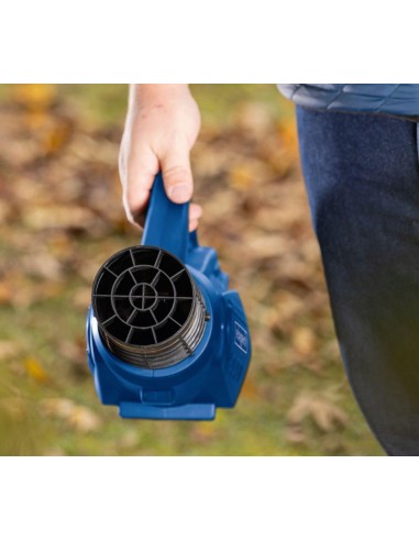 4 - Soffiatore foglie 20V 1 batteria 4.0Ah + caricabatteria ixes Scheppach c-bl700-x