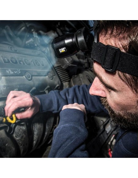 6 - Lampada torcia frontale ricaricabile 380lm Led Cat - Caterpillar CT4205