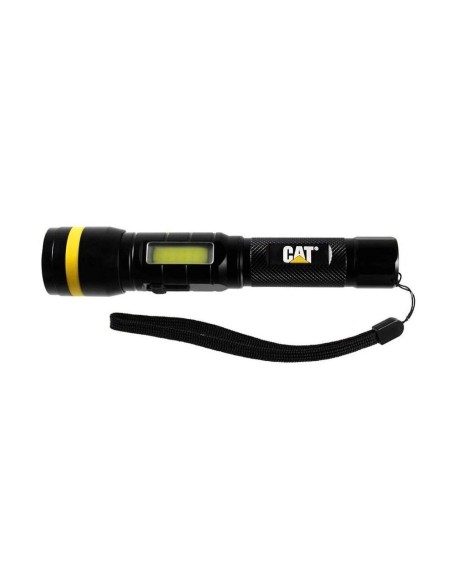 1 - Torcia a doppio Led ricaricabile ricarica USB 700lm Led Cat - Caterpillar CT6215