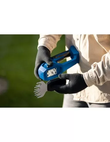 2 - Taglia erba-siepi 20v 1 batteria 2.0Ah caricabatteria ixes Scheppach c-htgs200-x