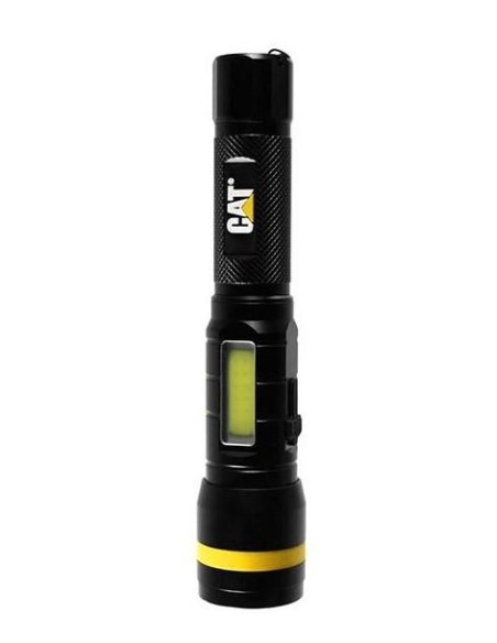 2 - Torcia a doppio Led ricaricabile ricarica USB 700lm Led Cat - Caterpillar CT6215