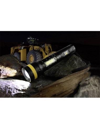 2 - Torcia a doppio Led ricaricabile USB 1200lm Led Cat - Caterpillar CT6315